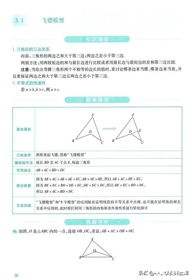 初中数学12个几何辅助线专题总结