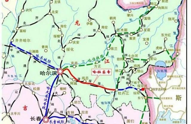 绥满高速线路图图片