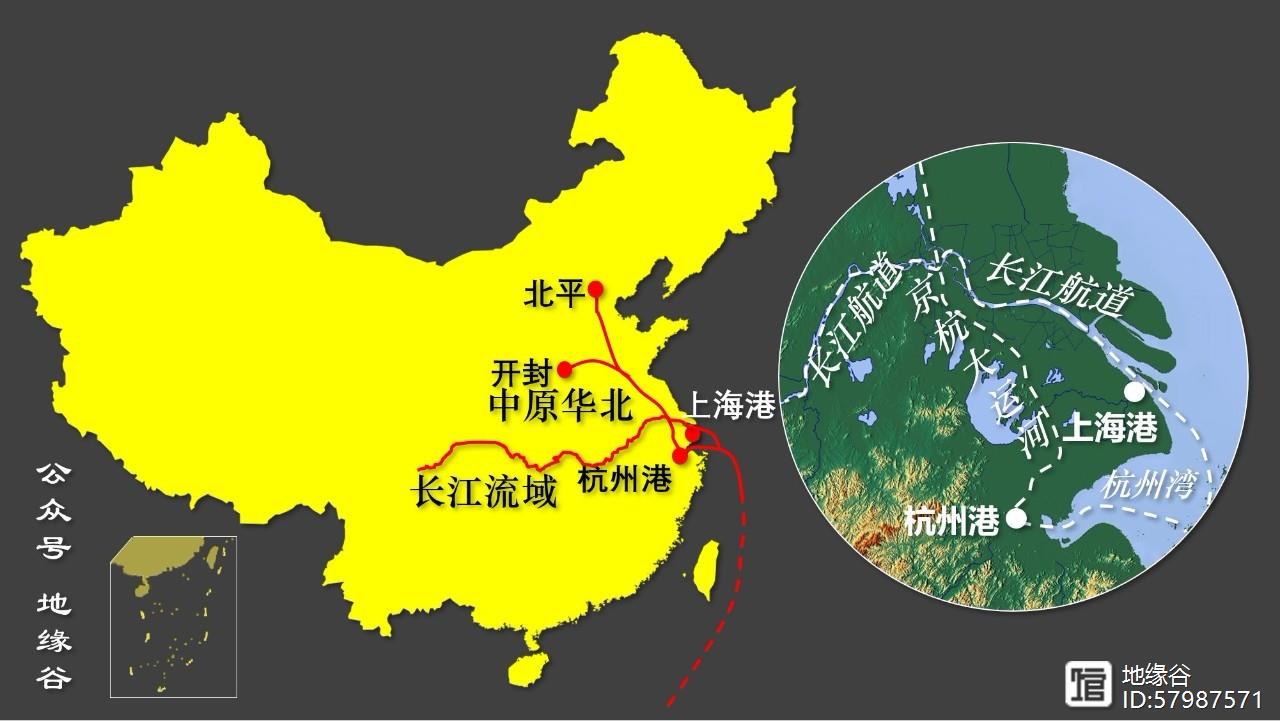 沿海又沿河,杭州为什么没有大港口？2992字 l 地缘谷