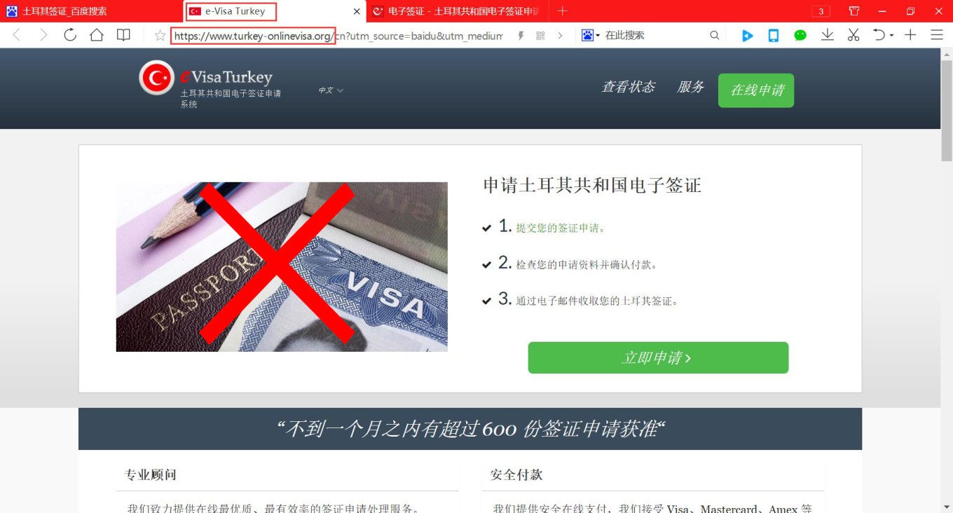 土耳其电子签证攻略，办理超简单！（请注意官网真假）