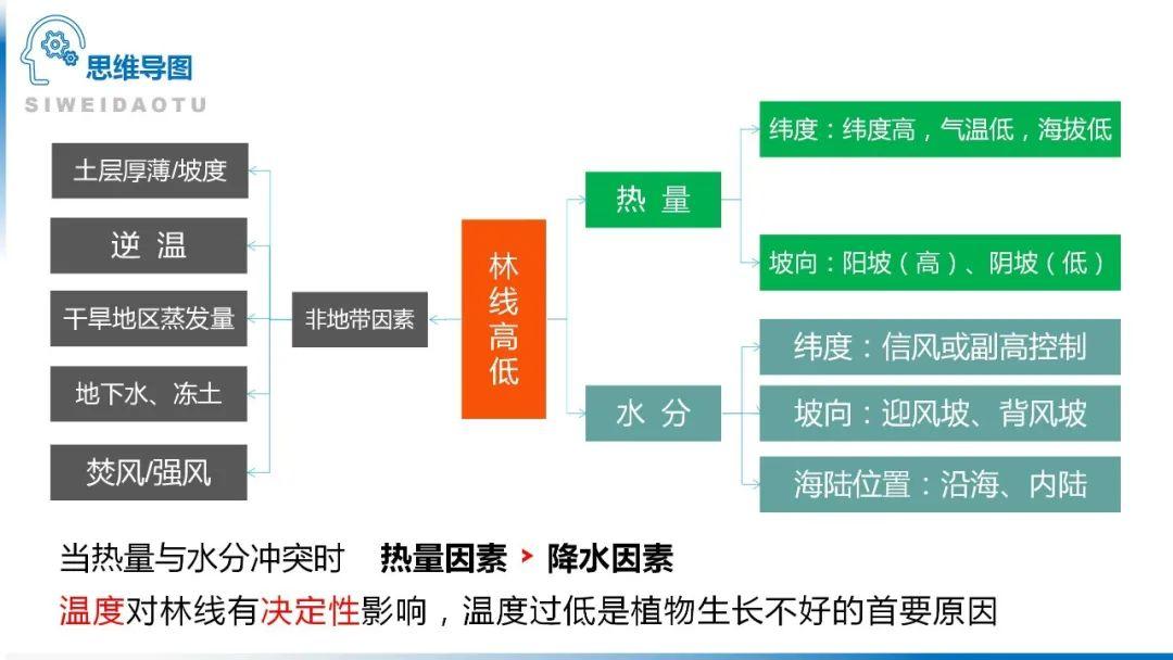 【地理思维】整体性＆自然带＆雪线、自然环境整体性原理的应用、2023届高三学子必备的彩色地理思维导图...