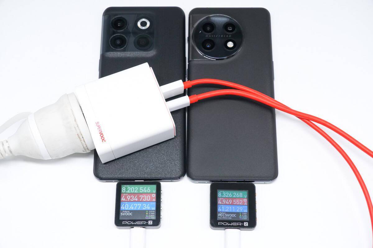 100W超级闪充，1C1A双设备充电，一加 100W 双口超级闪充充电器评测