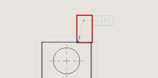 SOLIDWORKS工程图：标注形位公差