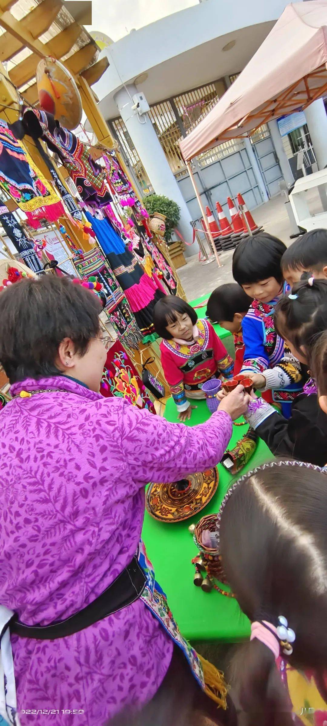 情暖冬至 欢度彝族年——楚雄永仁县城区幼儿园开展迎冬至欢度彝族年活动
