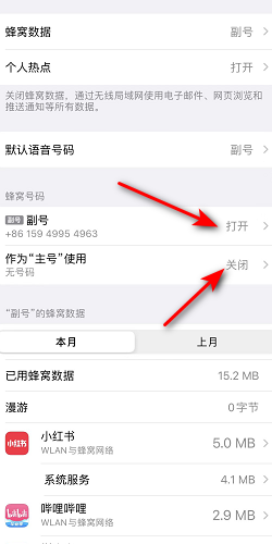 如何在iPhone上开启5G网络SA服务