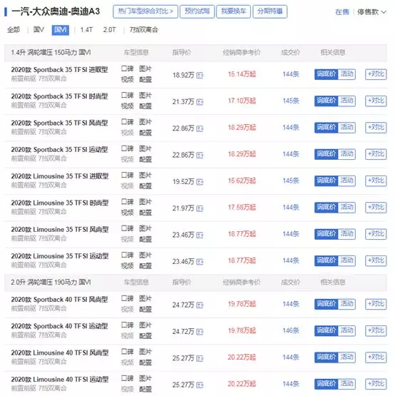 奥迪a3裸车价_东风小康k01裸车价_奥迪a3三厢裸车价