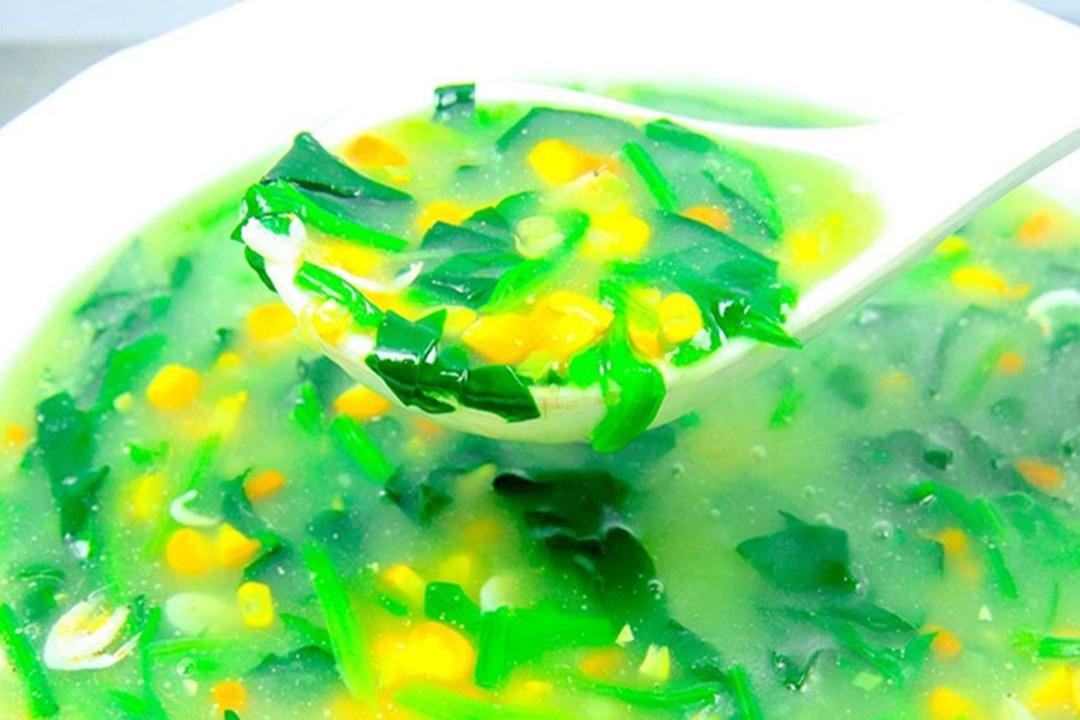 菠菜紫菜蛋花汤的做法_菠菜的做法_果仁菠菜的做法
