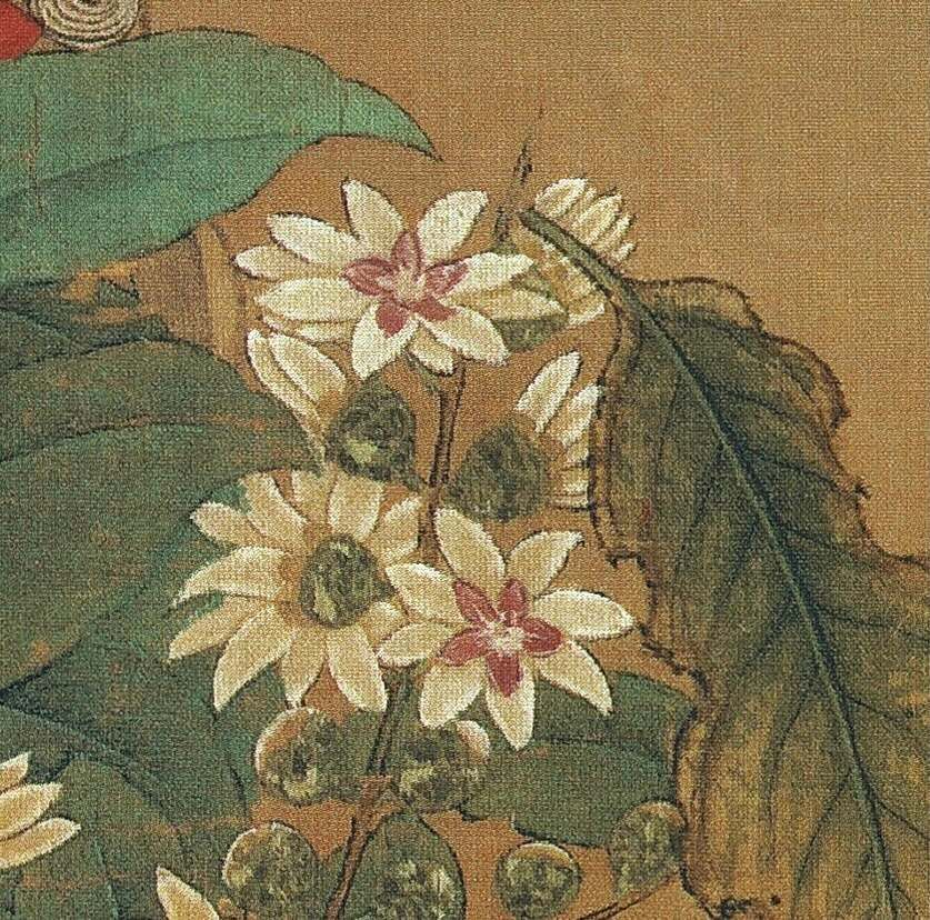 南宋花鸟画---《花篮》