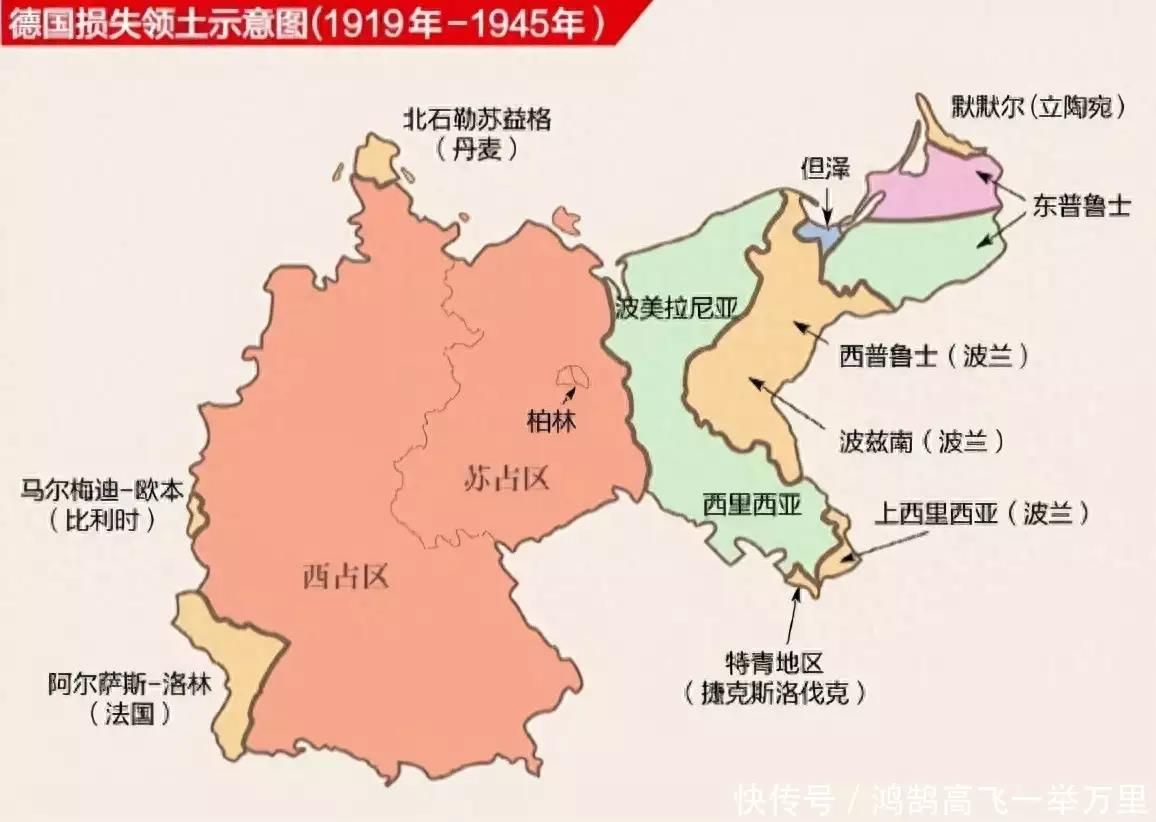 德国在两次世界大战中都损失了领土，但为何如今与邻国没领土争端