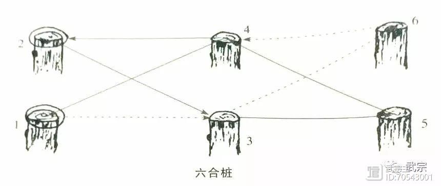 九宫绝杀十八腿之“踏罡步斗九宫桩”