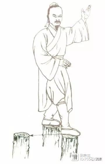 九宫绝杀十八腿之“踏罡步斗九宫桩”