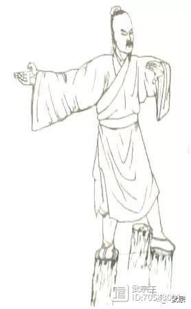 九宫绝杀十八腿之“踏罡步斗九宫桩”