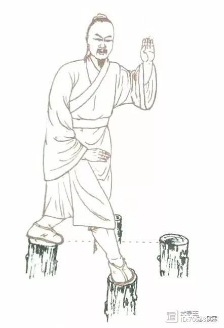 九宫绝杀十八腿之“踏罡步斗九宫桩”