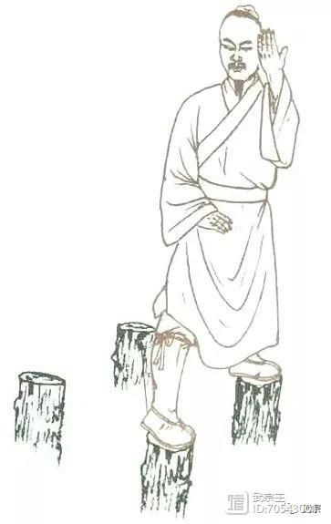 九宫绝杀十八腿之“踏罡步斗九宫桩”