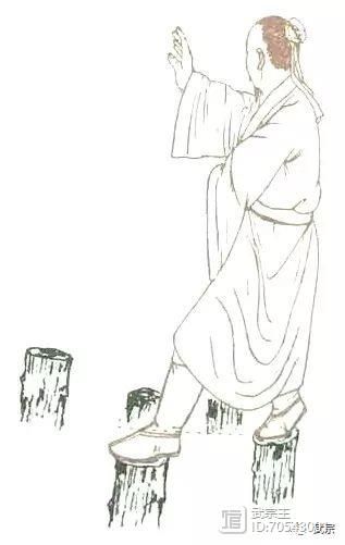 九宫绝杀十八腿之“踏罡步斗九宫桩”