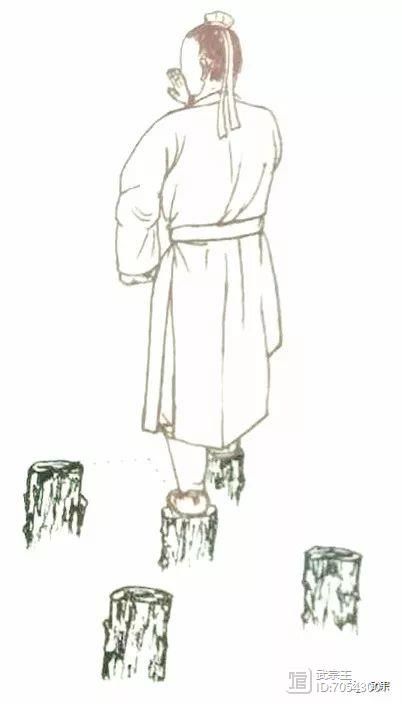 九宫绝杀十八腿之“踏罡步斗九宫桩”