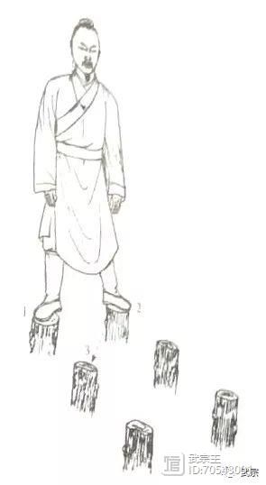 九宫绝杀十八腿之“踏罡步斗九宫桩”