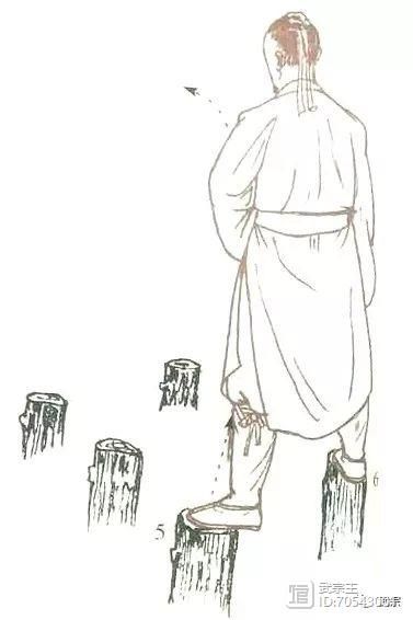 九宫绝杀十八腿之“踏罡步斗九宫桩”