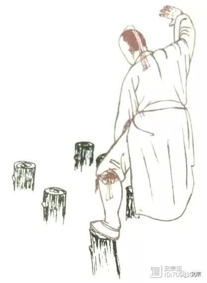 九宫绝杀十八腿之“踏罡步斗九宫桩”