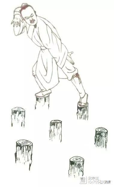九宫绝杀十八腿之“踏罡步斗九宫桩”