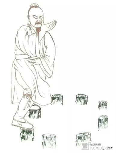 九宫绝杀十八腿之“踏罡步斗九宫桩”