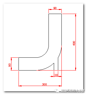 流体| ANSYS meshing 网格划分之 - 上手2 - 2D冷热水管网格划...