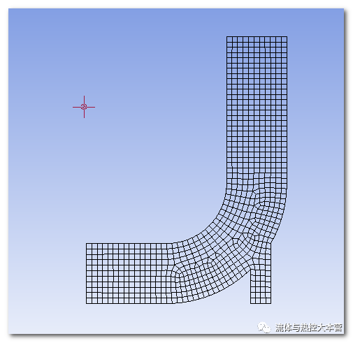 流体| ANSYS meshing 网格划分之 - 上手2 - 2D冷热水管网格划...