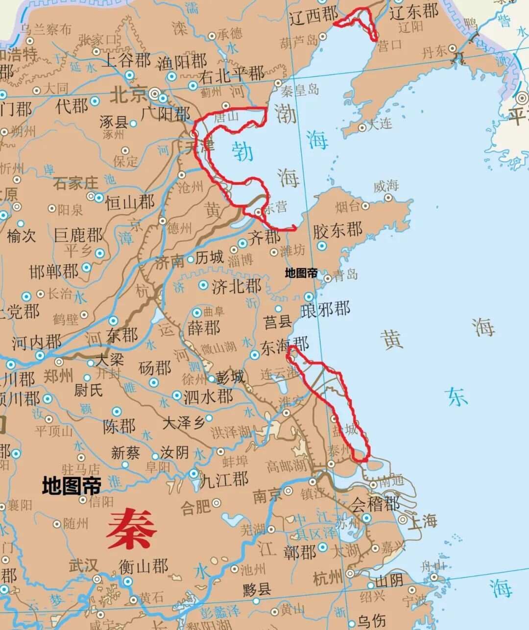 我国内海渤海，古往今来为何那么重要