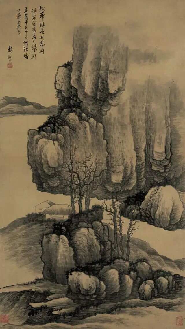 龚贤山水画赏析