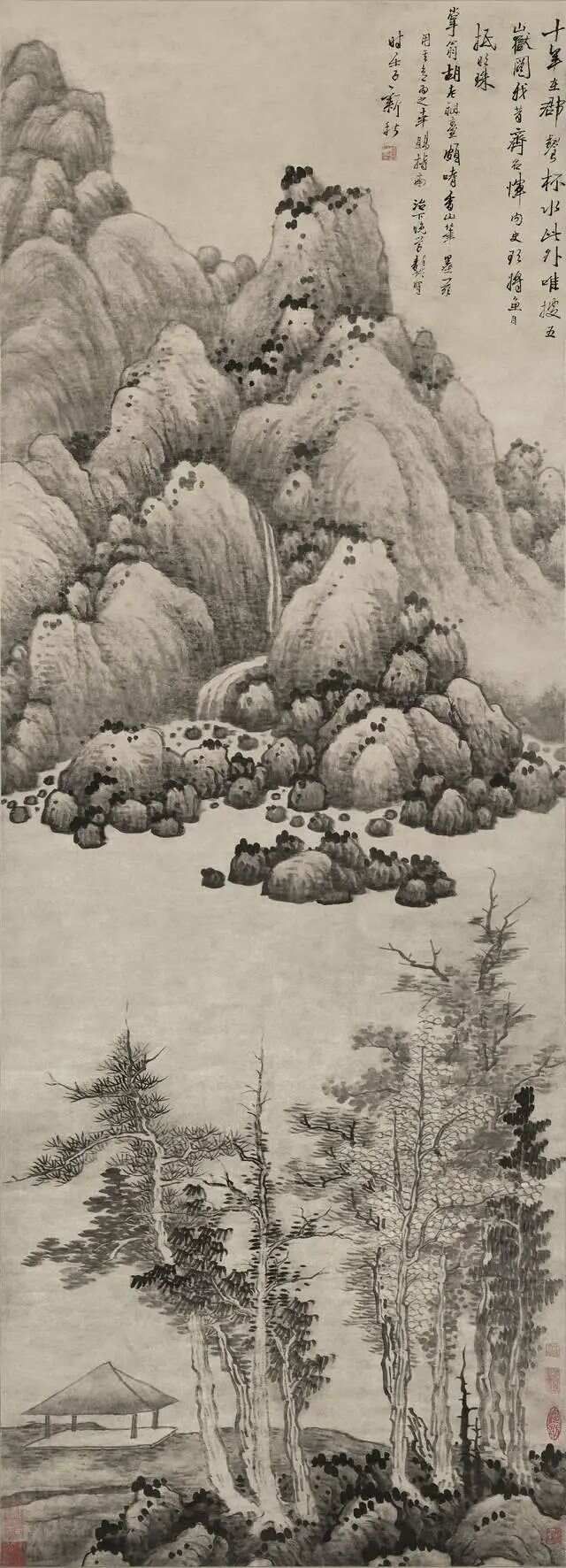 龚贤山水画赏析