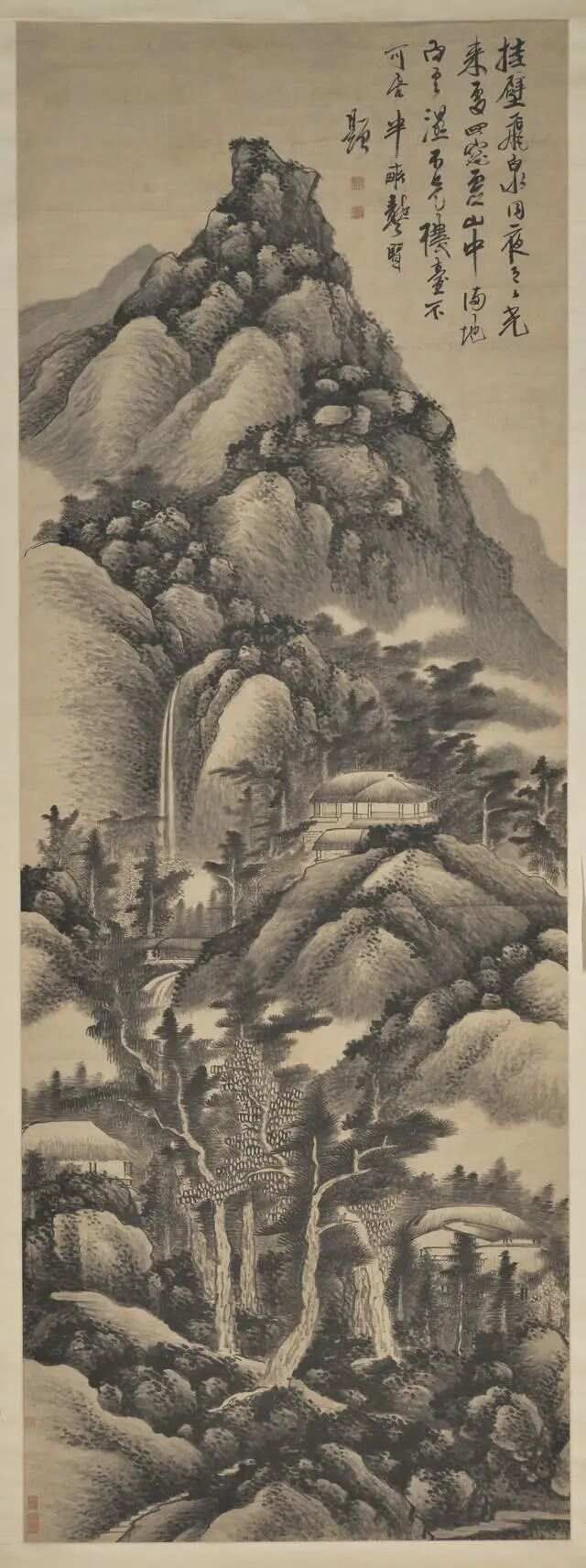 龚贤山水画赏析