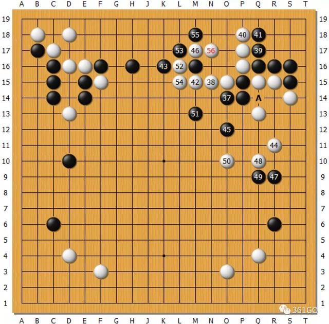 棋闻详情AI定式及后续下法第6型：小目低挂二间高夹飞压冲断