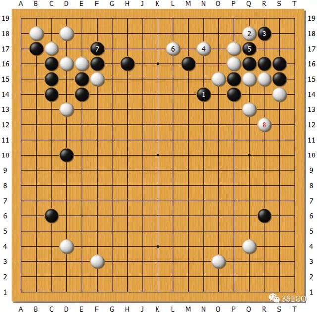 棋闻详情AI定式及后续下法第6型：小目低挂二间高夹飞压冲断