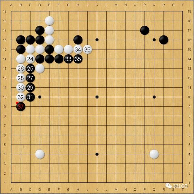 棋闻详情AI定式及后续下法第6型：小目低挂二间高夹飞压冲断