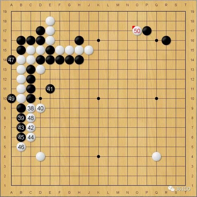 棋闻详情AI定式及后续下法第6型：小目低挂二间高夹飞压冲断