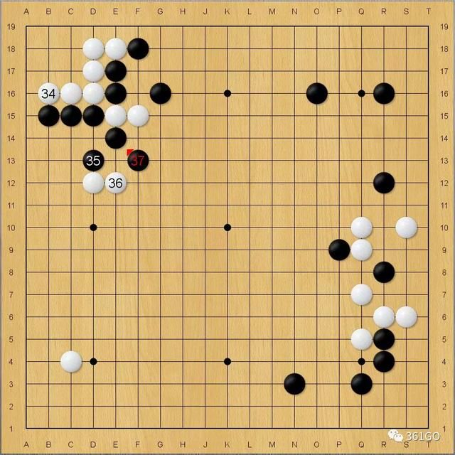 棋闻详情AI定式及后续下法第6型：小目低挂二间高夹飞压冲断