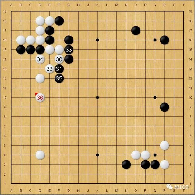 棋闻详情AI定式及后续下法第6型：小目低挂二间高夹飞压冲断