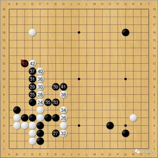 棋闻详情AI定式及后续下法第6型：小目低挂二间高夹飞压冲断