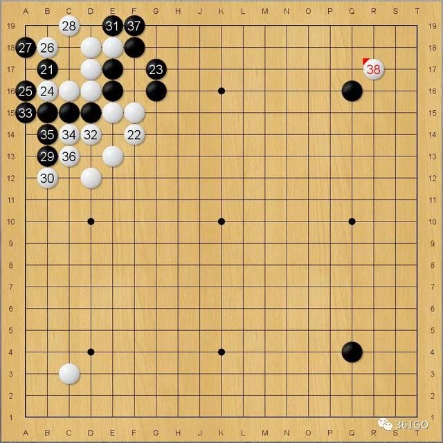 棋闻详情AI定式及后续下法第6型：小目低挂二间高夹飞压冲断