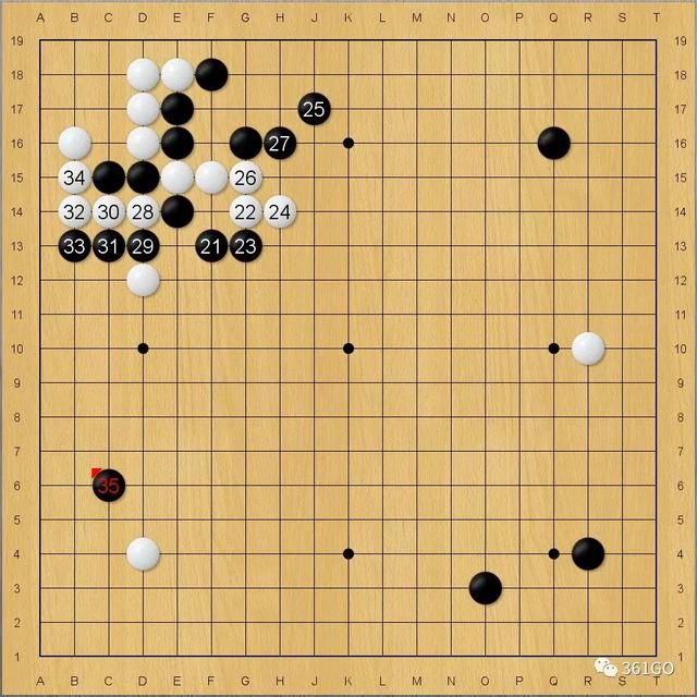 棋闻详情AI定式及后续下法第6型：小目低挂二间高夹飞压冲断