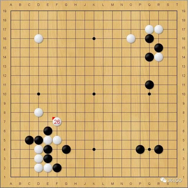 棋闻详情AI定式及后续下法第6型：小目低挂二间高夹飞压冲断