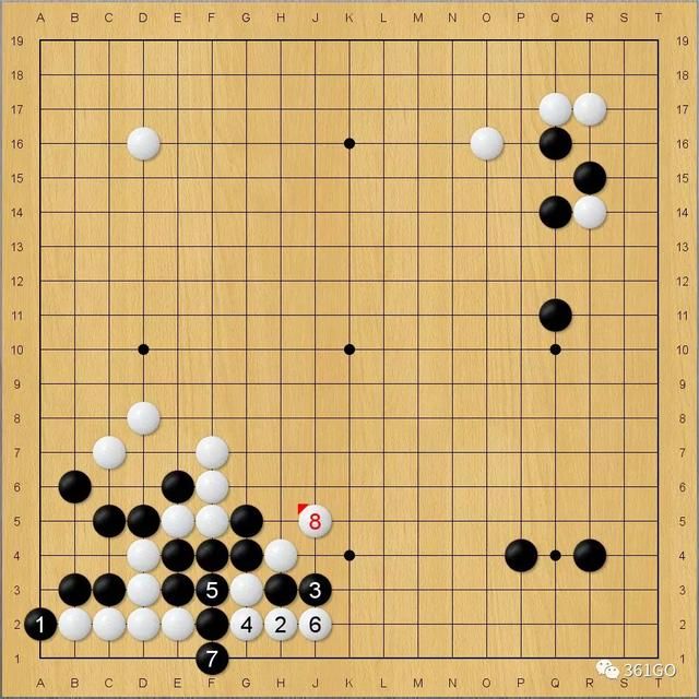 棋闻详情AI定式及后续下法第6型：小目低挂二间高夹飞压冲断