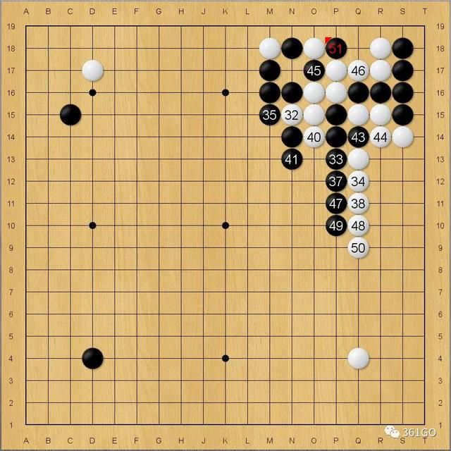 棋闻详情AI定式及后续下法第6型：小目低挂二间高夹飞压冲断