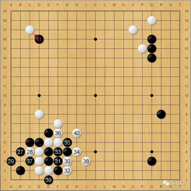 棋闻详情AI定式及后续下法第6型：小目低挂二间高夹飞压冲断