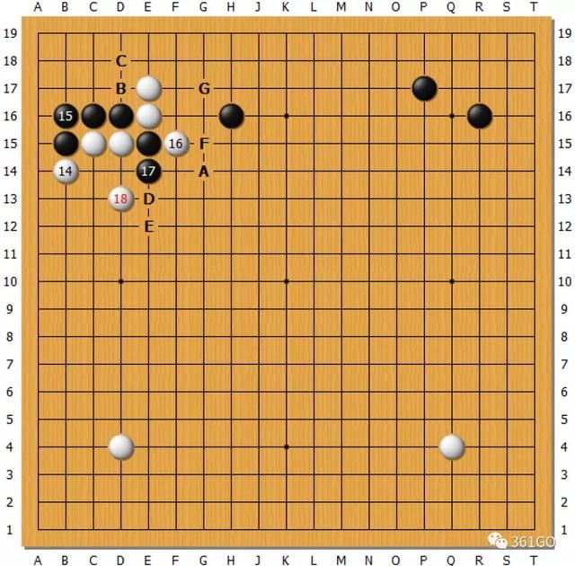 棋闻详情AI定式及后续下法第6型：小目低挂二间高夹飞压冲断