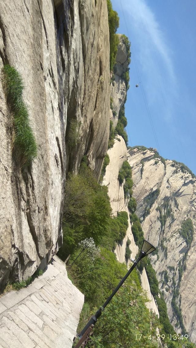 “智取华山路”——华山的第二条登山道