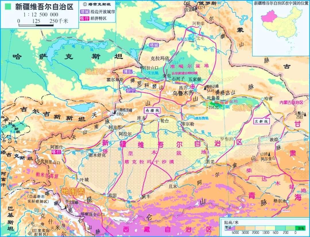 新疆人口很少几十年增长1800多万