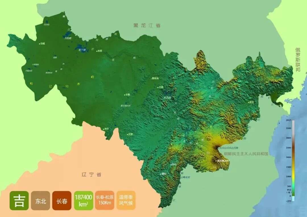 图文解读中国和34个省市自治区地形（高清3D地形图可收藏）