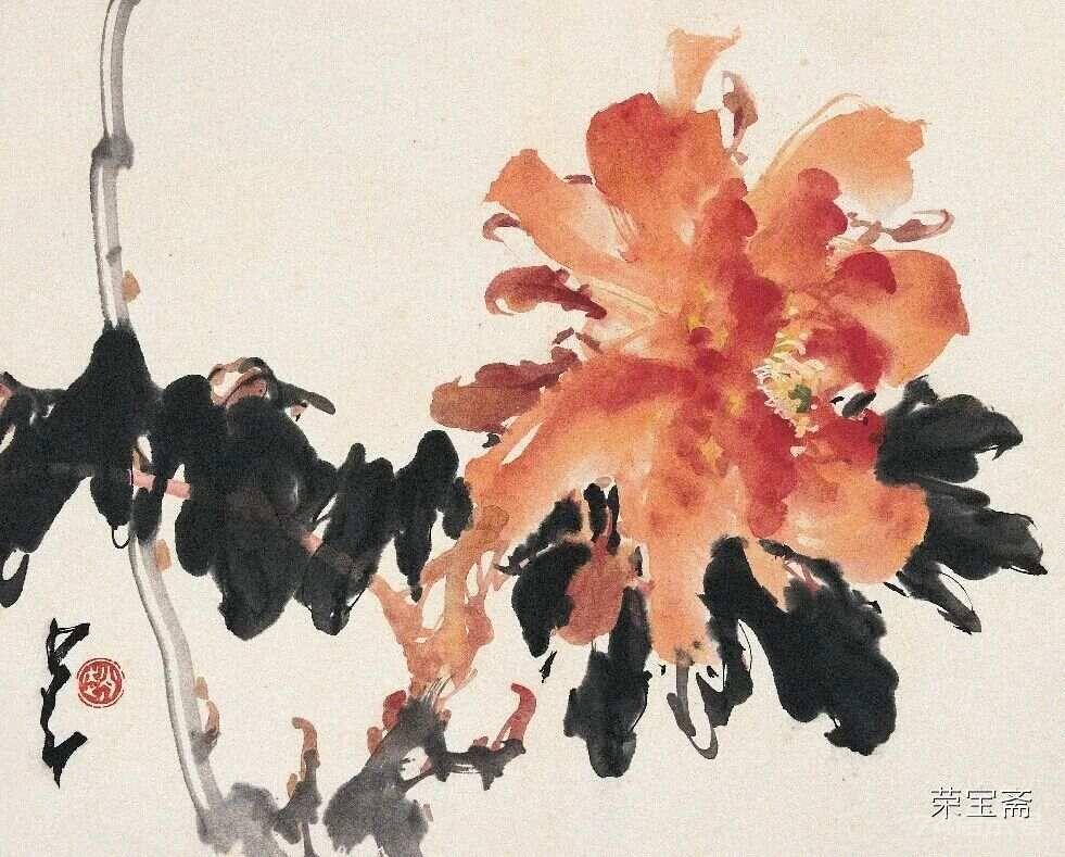 荣宝斋珍藏｜画派天南有继人，赵君花鸟实传神——赵少昂《花鸟册