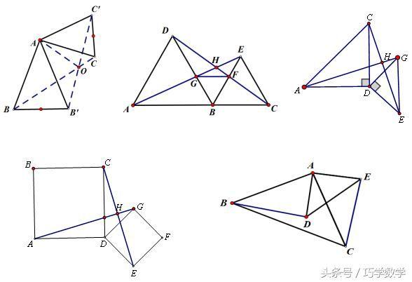 初中几何经典模型总结（手拉手模型）